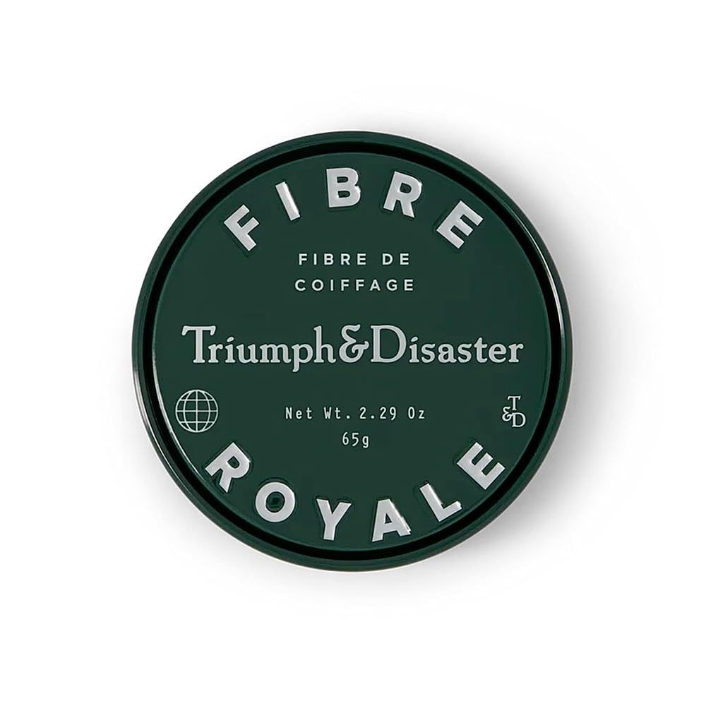 TRIUMPH DISASTER Fibre Royale Hair Styling Wax Strong Hold Pomade for Thick Hair - Natural Finish for Men Women, 65g