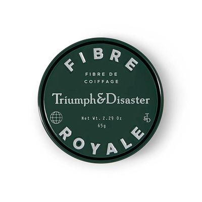 TRIUMPH DISASTER Fibre Royale Hair Styling Wax Strong Hold Pomade for Thick Hair - Natural Finish for Men Women, 65g