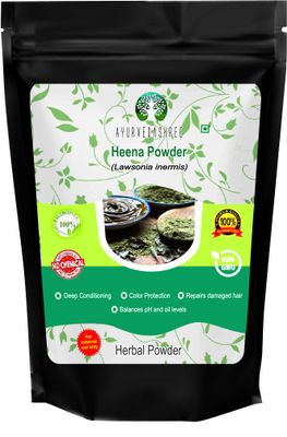 AYURVEDASHREE Natural Pure Henna Powder (Lawsonia Inermis) 100 Gm Red Henna Hair Color Triple Sifted No Chemical or Additives Henna Powder For Hair Henna Hair Color