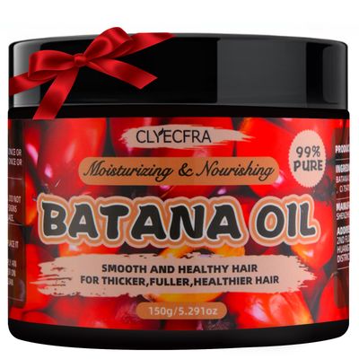 Clyecfra Batana Oil for Hair Growth-100 Pure, Organic, Cold-Pressed Batana Oil for Thicker,Fuller Healthier Hair,Enhances Nourishment for All Hair Types