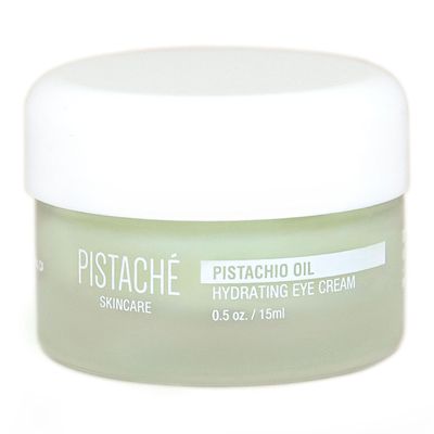 Pistach Skincare Pistachio Oil Eye Cream Hydrates and Brightens Vitamin E Antioxidant Protection Reduces Dark Circles and Smoothes, 0.5 oz