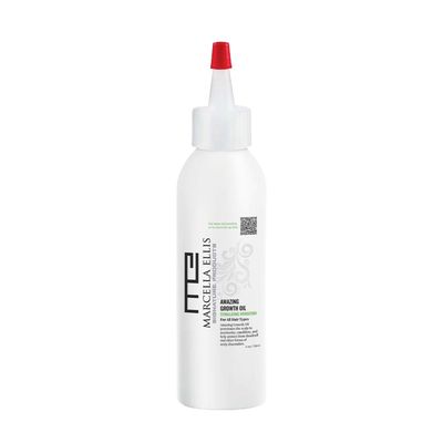 Marcella Ellis Amazing Hair Growth Oil, Natural Hair Oil for Damaged Hair, Nourishes Hair Scalp Oil, Hair Growth Products, Scalp Oil Hair Growth for All Hair Types (4 Oz)