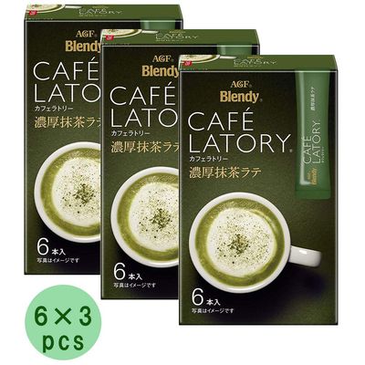 Matcha Drink Set Blendy Cafe Latory Matcha Late 6 3pcs Japanese Green Tea Ninjapo Japan