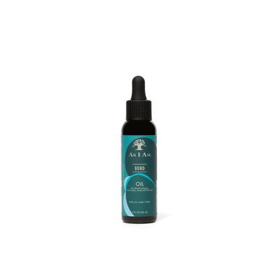 As I Am Bond Oil - 2 oz - with Moringa, Amla, Ceramides - Hair Repair Treatment For Damaged Hair