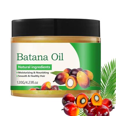 JFHYZB Batana Oil for Hair Growth,100 Natural Pure and Raw Unrefined Batana Oil,Unrefined Organic Dr. Sebi Raw from Honduras 4.05oz120ml Natural Thicker for all Hair Types