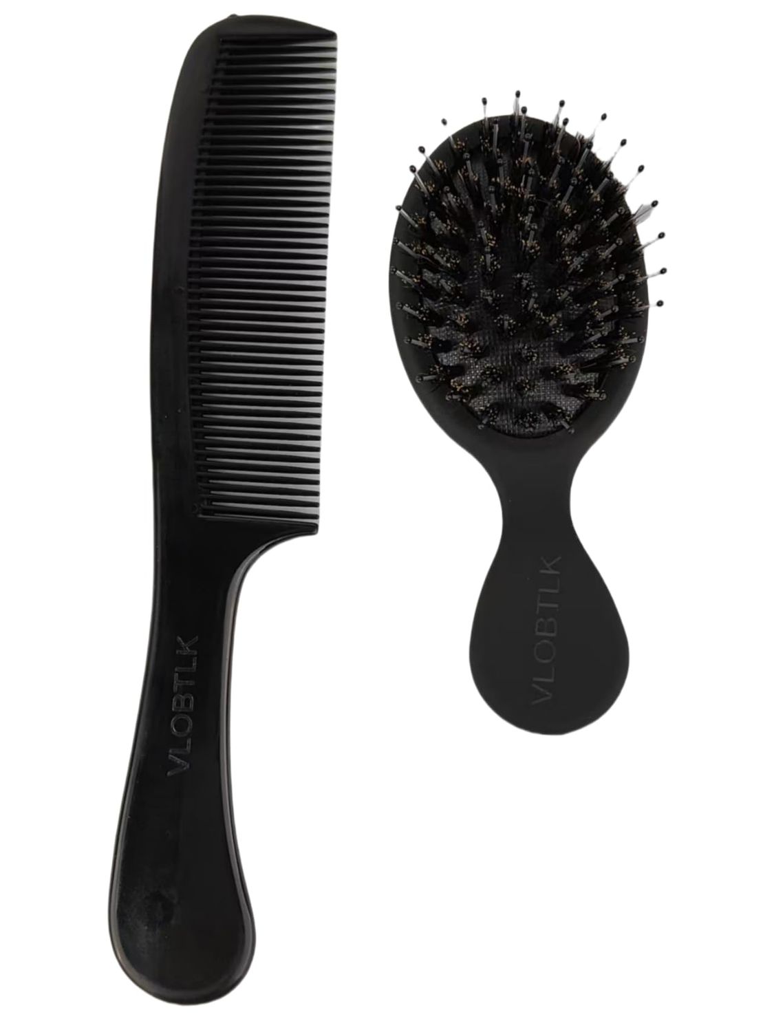 VLOBTLK Hair Brush and Comb Set for Women and Men, Suitable For Straight, Curly, and All Hair Types