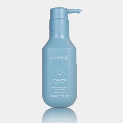 skelp! Protector Conditioner - Sulfate-Free, Lightweight, Moisturizing Hair Conditioner with Panthenol, Vitamin E, and Antioxidant Fruit Extracts for All Hair Types, 10.14oz
