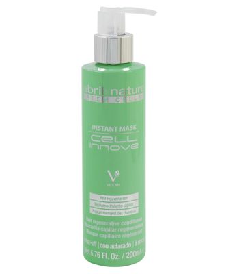 abril et nature - Cell Innove Hair Mask - For All Hair Types - Hydrates, Rejuvenates, and Regenerates - Professional Treatment with Plant Stem Cells - Healthy and Strong Appearance - 200 ml