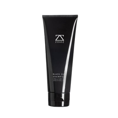 ZOUSZ Black Oud Men&#39;s Shampoo, Hair Beard Cleaner and Strengthener, Vegan Hypoallergenic Shampoo , 3.38 Fl Oz Hair Shampoo Beard Wash Kit Essential