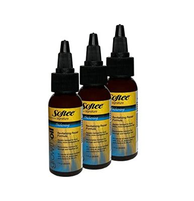 Softee Signature Thickening Growth Oil 1 oz (3 Pack)