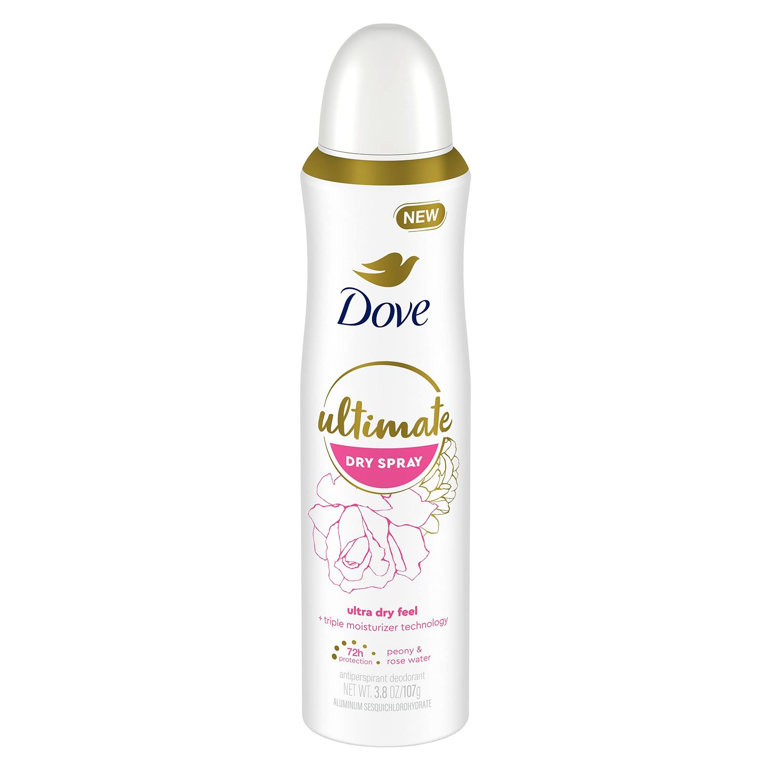 Dove, Nourishing Secrets Dry Spray Antiperspirant Deodorant, 3.8 Ounce