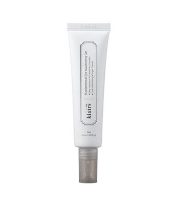 DearKlairs Fundamental Eye Awakening Gel 35ml Vegan, Improves Dark Circles with de-Puffing and Anti-oxidizing for Bags, Puffy Under Eye Treatment for Women