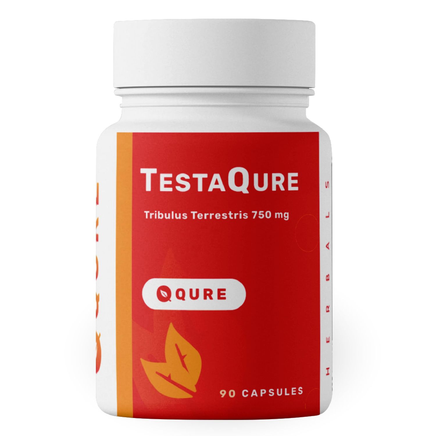 QurItAll TestaQure Testosterone Supplement for Men - Testosterone Booster Increases Male Potency Muscle Mass - Stamina, Endurance, Energy Mood Enhancer - 90 Capsules Vegan Soy-Free