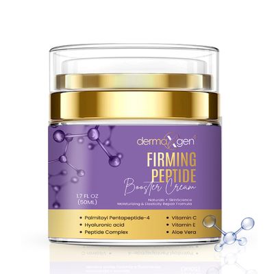 DERMAXGEN Matrixyl Face Cream - Skin Elasticity Repair Cream - Peptides Booster with Vitamins C and E, Hyaluronic Acid, Aloe Vera - Anti Wrinkle Cream - 1.7fl oz