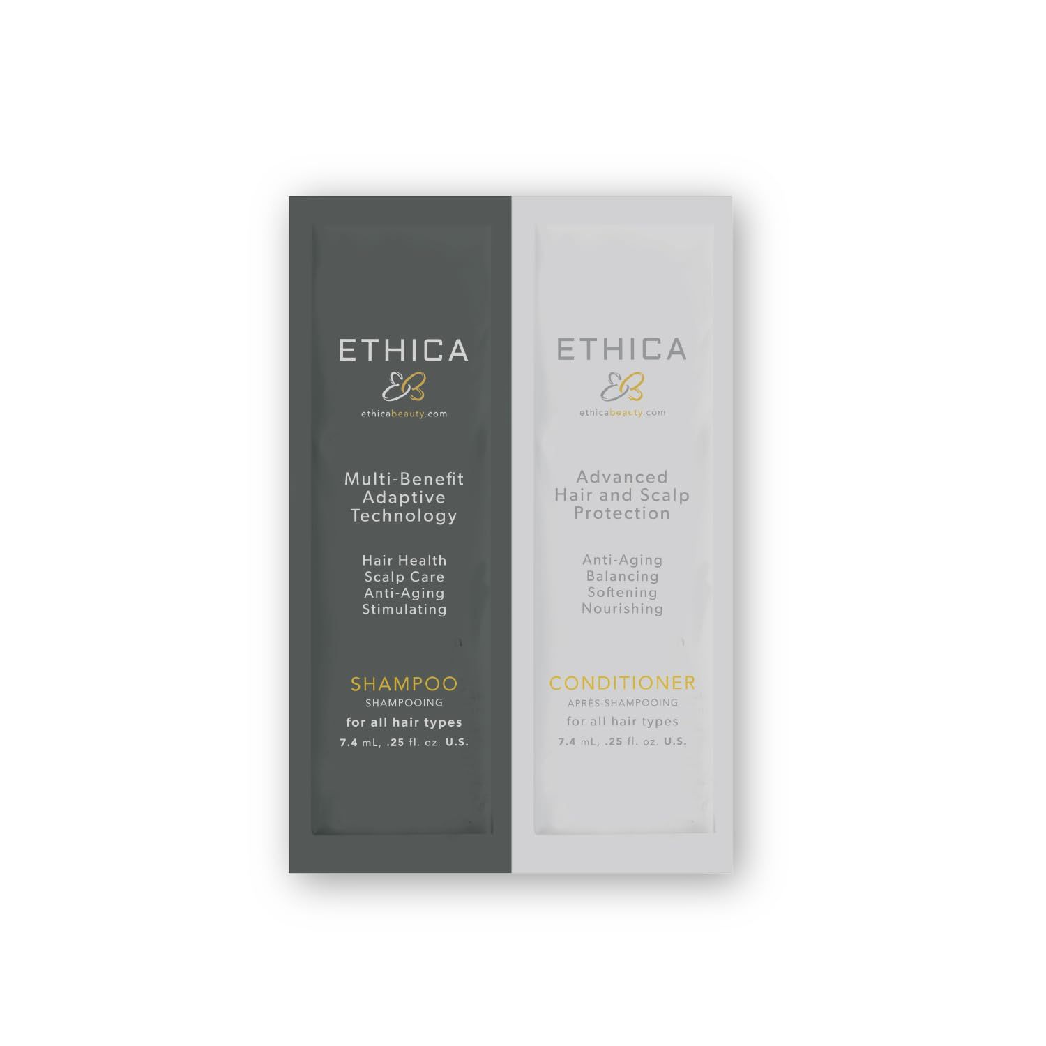 Shampoo and Conditioner. Clarifying Deep Conditioning. Promotes Strong, Healthy Hair, Scalp, and Hair Growth (Travel Size)