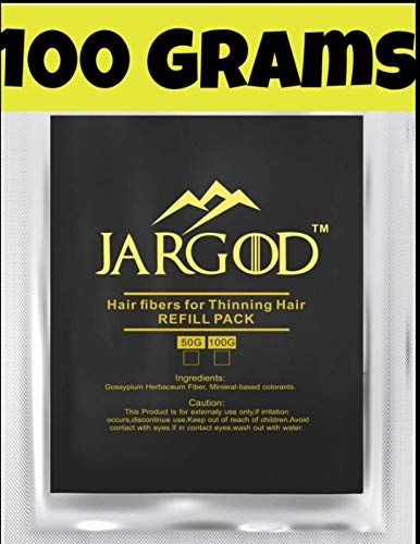 100 Gram Hair Building Fibers - Refill Your Existing Fiber Bottle - Hair Filler Fibers - Hair Loss Concealer For Thinning Hair by JARGOD (Auburn)
