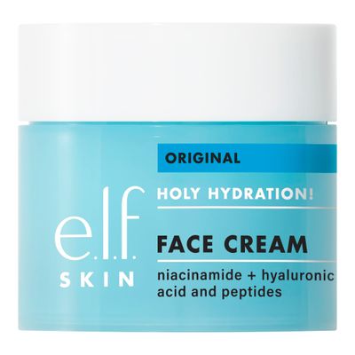 e.l.f. SKIN Holy Hydration! Face Cream, Moisturizer For Nourishing Plumping Skin, Infused With Hyaluronic Acid, Vegan Cruelty-Free, 1.76 Oz