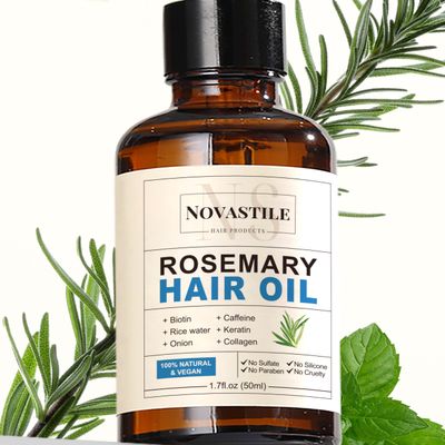 Pure Natural Organic Rosemary Essential Oil, Treats Hair Care Scalp Growth Loss Keratin Collagen Argan Tea Tree Oil Lightweight
