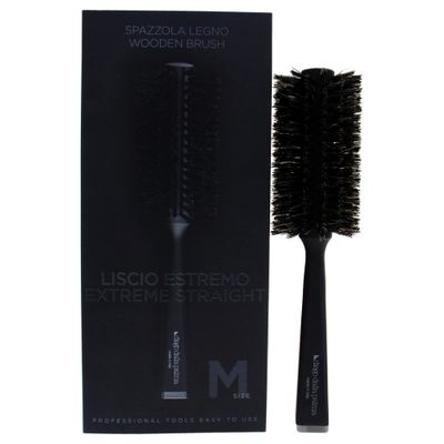 Diego Dalla Palma Wooden Brush Extreme Straight - Medium For Unisex 1 Pc Hair Brush