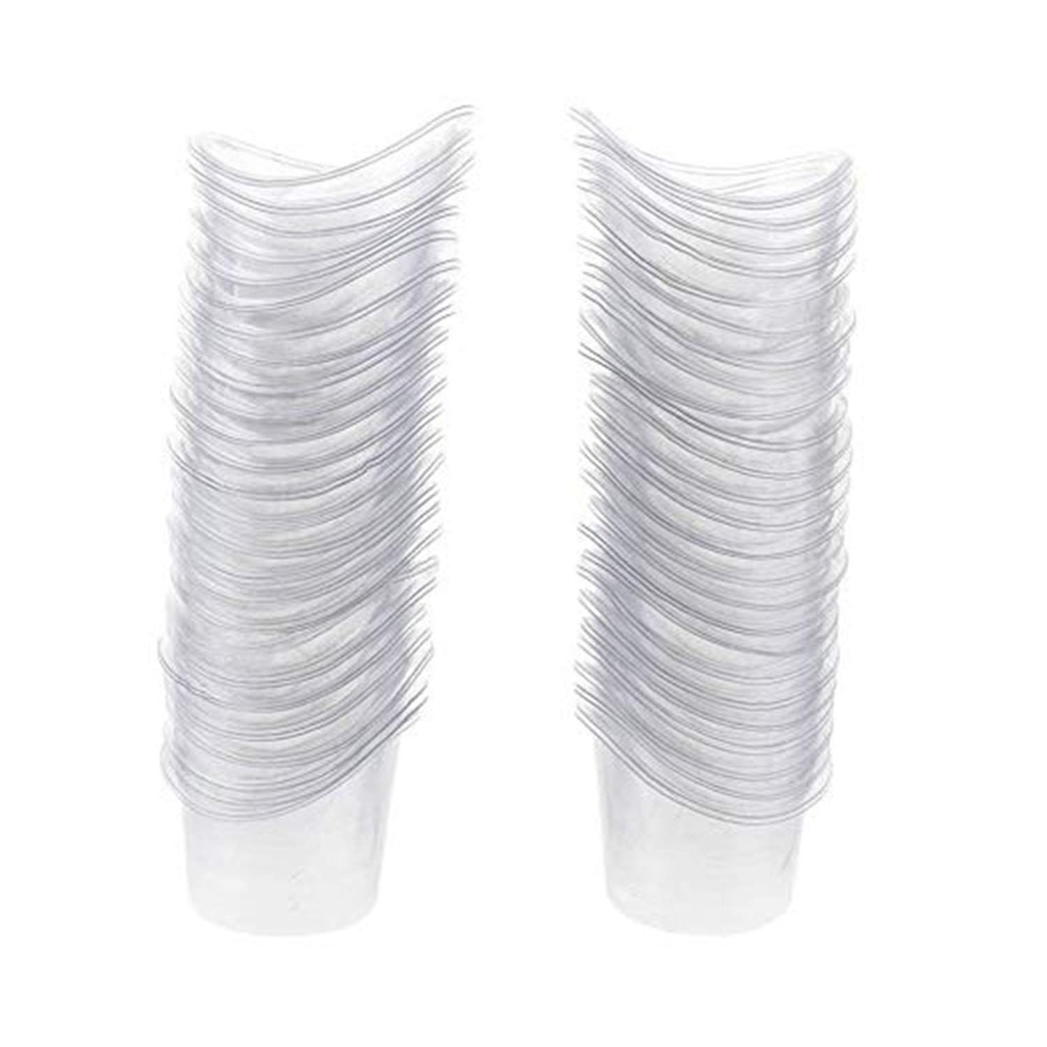 YouU Non Sterile Eye Wash Cups Portable Disposable Measuring Cup 5ml8ml Eye Flush Cleaning Cups Vials for Storage or First Aid Kit Use (50 pcsPlastic)