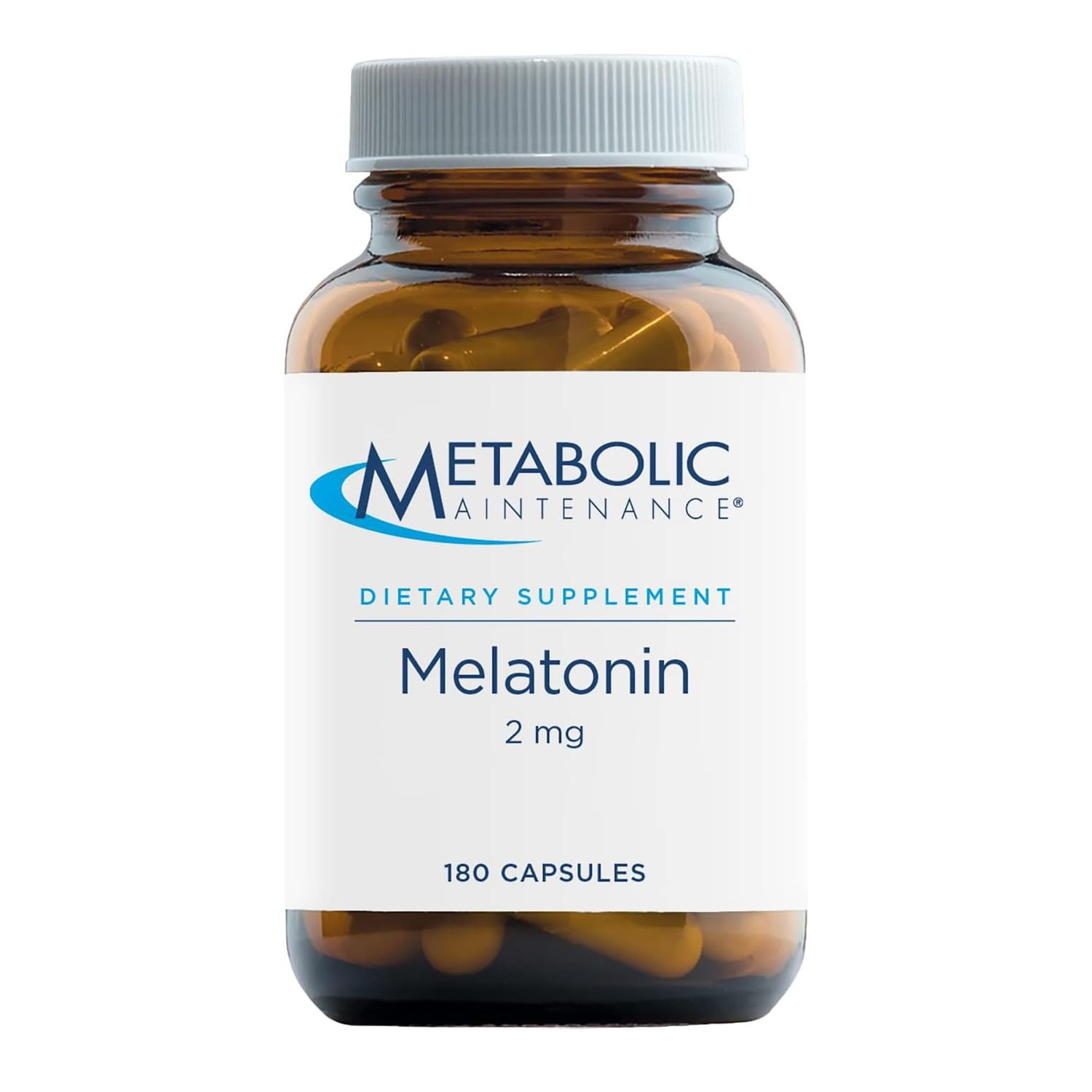 Metabolic Maintenance Melatonin - 2mg Melatonin Glycine (180 Capsules)