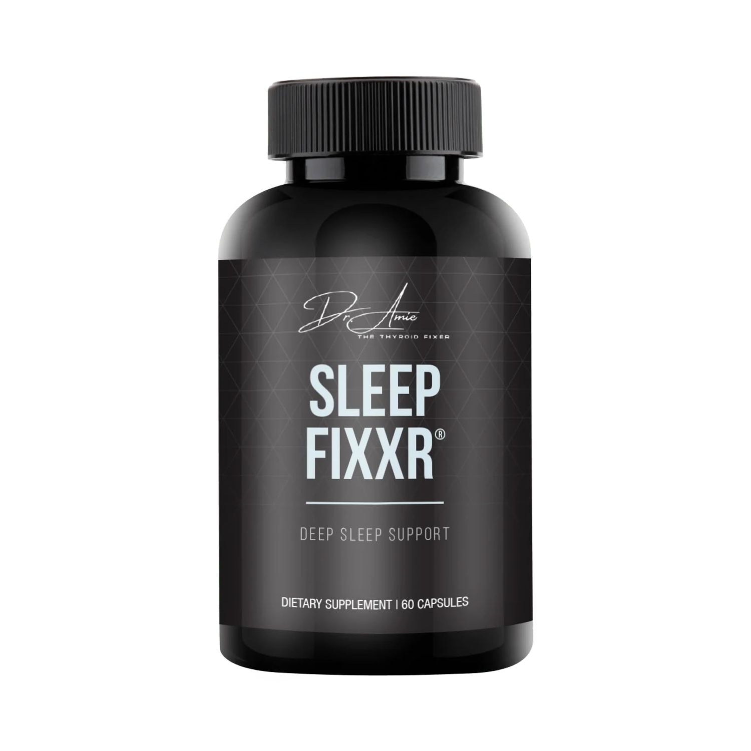 Fixxr Sleep Support by Dr. Amie with Melatonin, Inositol, and Magnesium 30 Day Supply, 60 Capsules