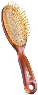 Pandora&#39;s Beauty Box The Golden BrushMassage BrushHair BrushScalp CareGoldScalp Massage BrushRelax (Large, 22.5cm)