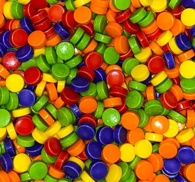 Bayside Candy Puckerz Ups - Sweet Sour Candy - Assorted Fruit Flavors (1Lb)