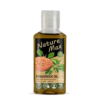 bonballoon Nature Mix Fenugreek Oil Essential Oils Organic Natural Undiluted Pure For Hair Growth Skin Health Care Massage Cold Pressed Premium Quality 1Pack 1.70 Ounce 50 ml