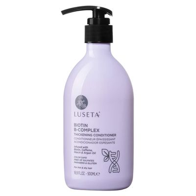 Luseta Biotin B-Complex Thickening Conditioner - Hair Growth and Strengthening Treatment With Caffeine and Argan Oil for Thinning Hair, All Hair Types, Men Women, 16.9oz