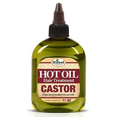 Difeel Castor Hot Oil Treatment 7.1 oz.