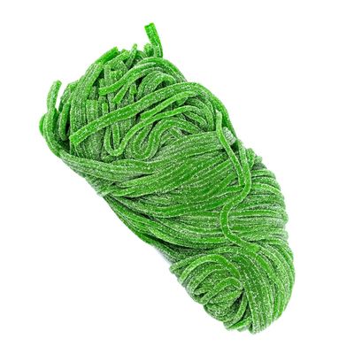 Sour Apple String Candy- Sweet Tart Chewy Licorice Laces- String Licorice Sour Laces Candy 2 Lbs Bulk Size Perfect for Snacking, Parties Gift Bags -Fun Sour Candy for Kids Adults (Apple)