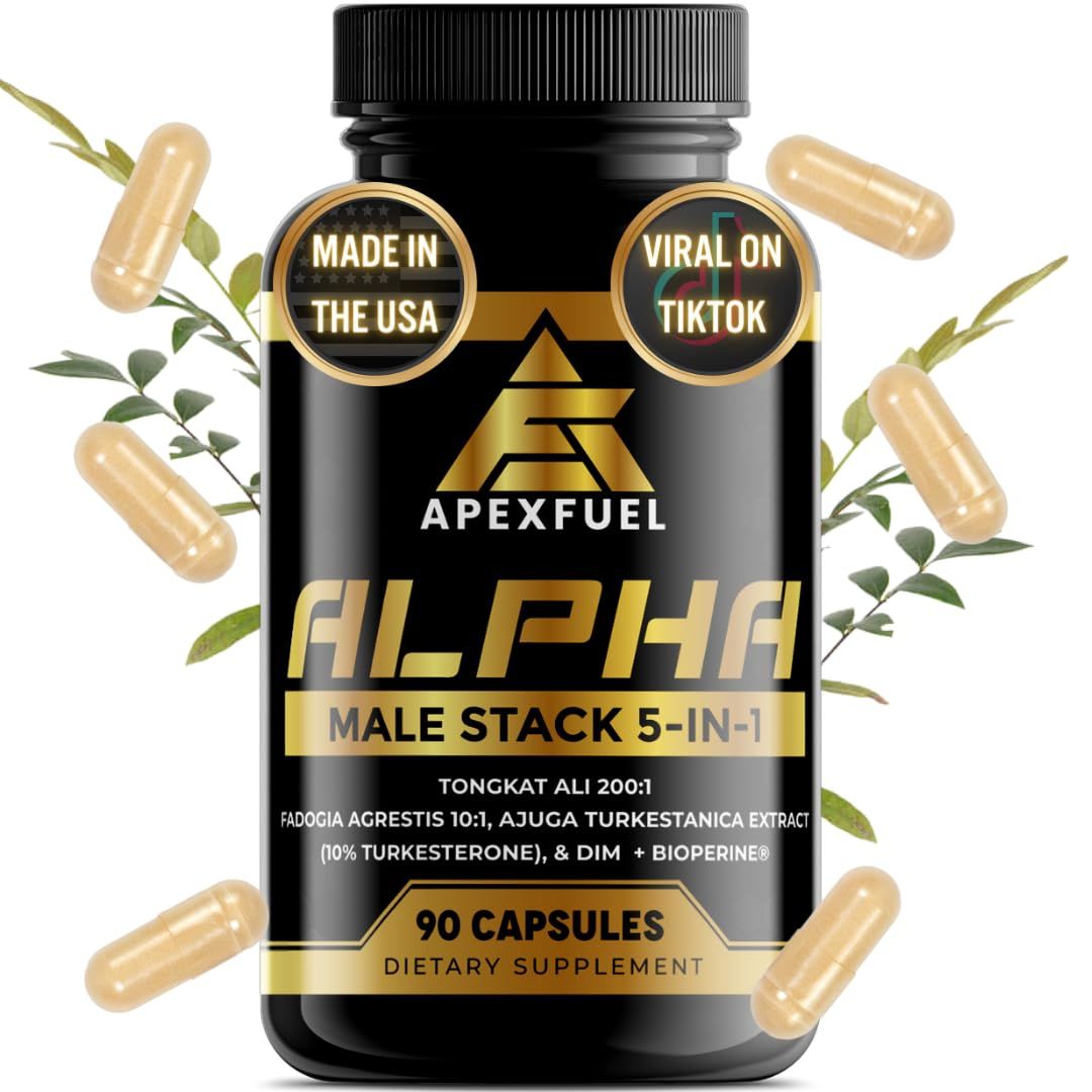 43,650mg Fadogia Agrestis for Men, Turkesterone Supplement for Men, Tongkat Ali for Men, DIM Supplement for Men - Male Enhancing Supplement