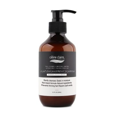 Celine Claire hair enhancement shampoo is a hair loss organic daily shampoo to turn your hair thicker, Fuller and healthier looking Volumizing thinning hair and regrowth thin lost hair