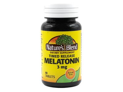 Melatonin Timed Release 3 mg 60 Tabs