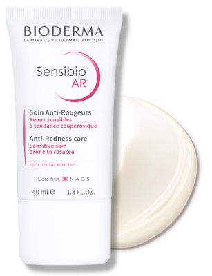 Bioderma - Sensibio AR Cream - Facial Redness Relief Lotion - Skin Soothing and Moisturizing - Face Lotion for Sensitive Skin