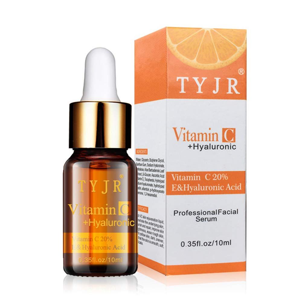 Vitamin C Face Serum - Dark Spot Remover Facial Vitamin C Serum with Hyaluronic Acid, Aloe Vera, Vitamin E - Anti Aging Face Treatment for Dark Spots, Sun Damage, Fine Lines and Wrinkles