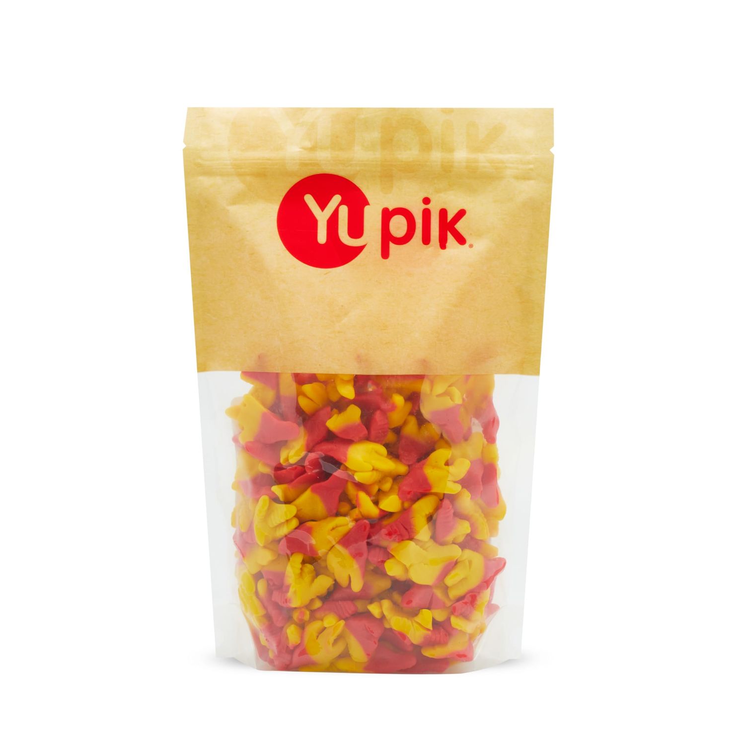 Yupik Gummy Chicken Feet, 2.2 lb (35.2 oz), Gluten-Free, Fruity Flavor, Chewy Colorful, Chicken Feet-Shaped Gummies, Fun Treat, Sweet Candy, Delicious Snack, Ideal for Gifting, Holidays Baking