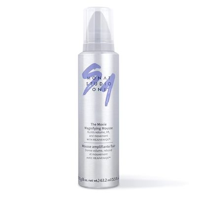 MONAT Studio One The Moxie Magnifying Mousse -Lightweight Hair Mousse, Long-Lasting Anti Frizz, Helps Create Voluminous Style wTouchable Hold. Soft Texture wout The Crunch - Net Wt. 170.1 g 6