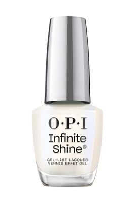 OPI Infinite Shine Shimmer Takes All Sheer Soft White Shimmer Long Wear Gel Like Nail Polish Vegan, Long Lasting, Streak Free