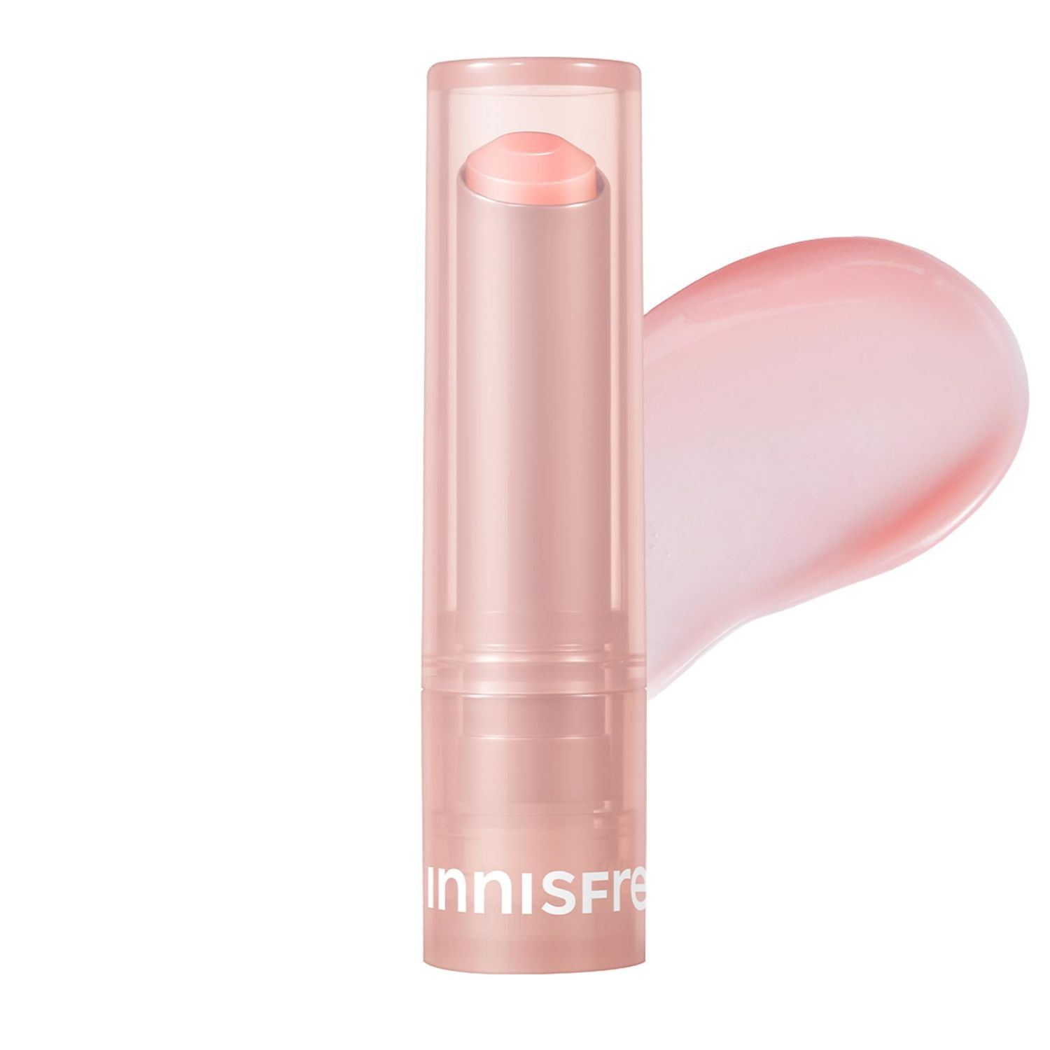 innisfree Dewy Tint Lip Balm with Hydrating Hyaluronic Acid and Ceramides, Tinted Korean Lip Balm, Baby Pink