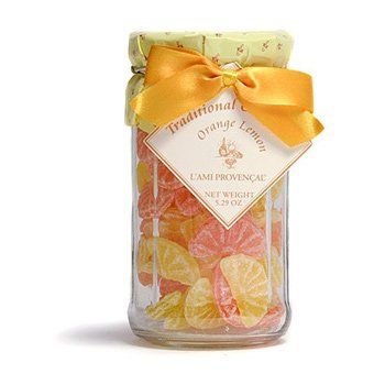 Mixed Citrus Fruit Old Fashion French Hard Candy L&#39;Ami Provencal Hard Candy 5.3oz