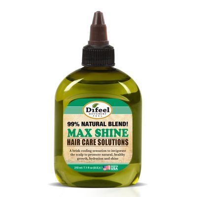 Difeel 99 Natural Therapeutic Hair Care Solutions - Max Shine 7.1 ounce