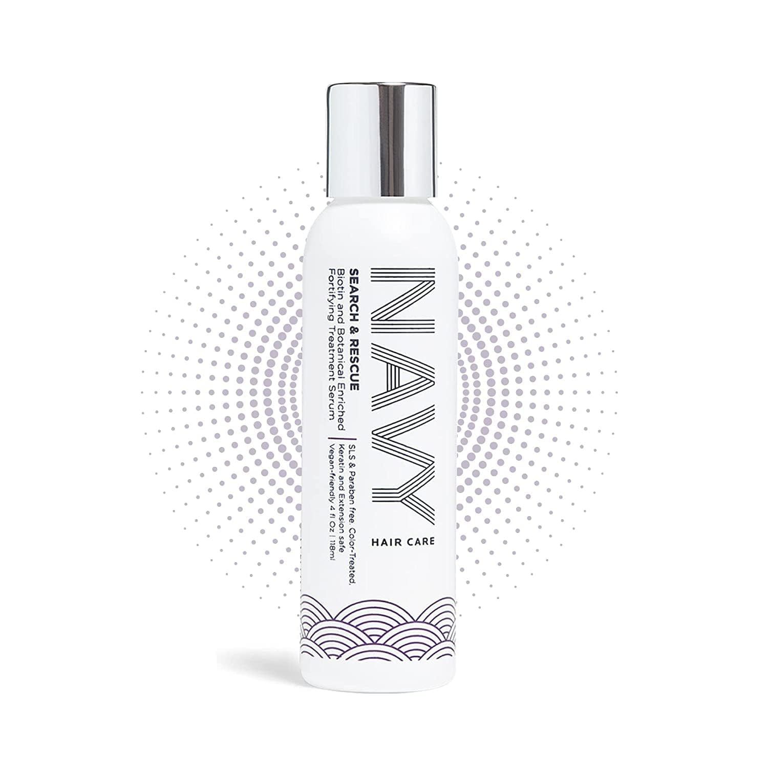 NAVY Search and Rescue Hair Mask and Styling Aid - Biotin and Botanical Enriched Fortifying Hair Growth Serum - 4 fl oz