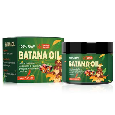 100 Natural Batana Hair Oil MaskOrganic Hair Growth Treatment with Anti-Hair Loss Formula - Nourishing Scalp Care for Smooth Tangle-Free Hair - Men Women