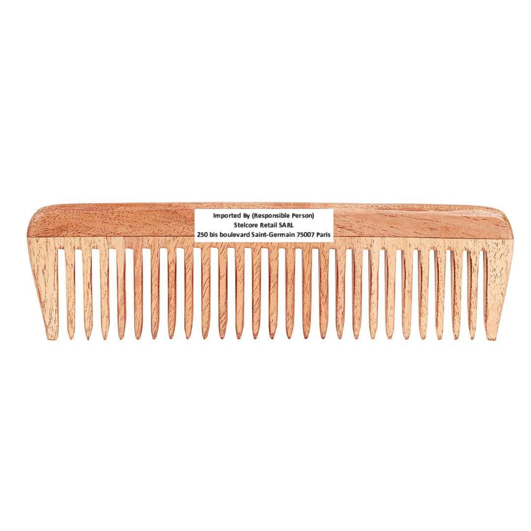 SVATV Handcrafted wood Comb for Detangling Hair Comb For Thick, Curly And Wavy Hair, Non-Static and Eco-friendly Made in India N-82