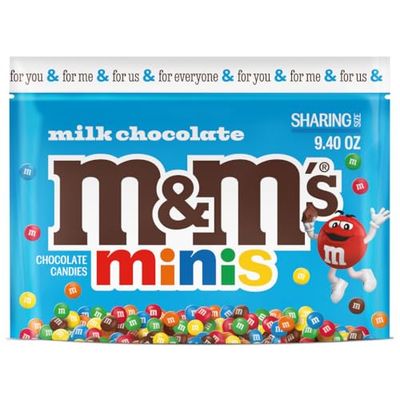 MM&#39;S Minis Milk Chocolate Candy, Sharing Size 9.4 oz Bag