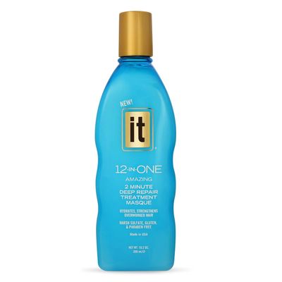 12-in-One Amazing Deep Repair Hair Treatment Masque - Infused with Argan, Coconut Oil to Repair, Hydrate Smooth Hair - Conditioning Treatment Strengthens Protects Overworked Hair