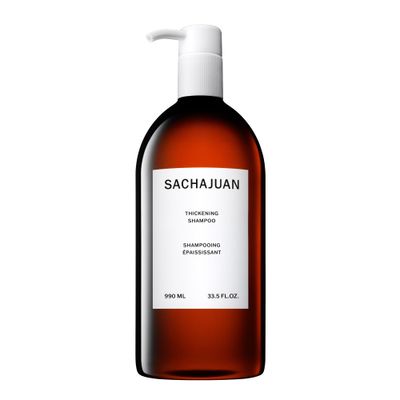 SACHAJUAN Thickening Hair Shampoo, Volumizing, Heat UV Protectants, Shine Smooth Volume, Paraben-Free, 33.5 fl oz