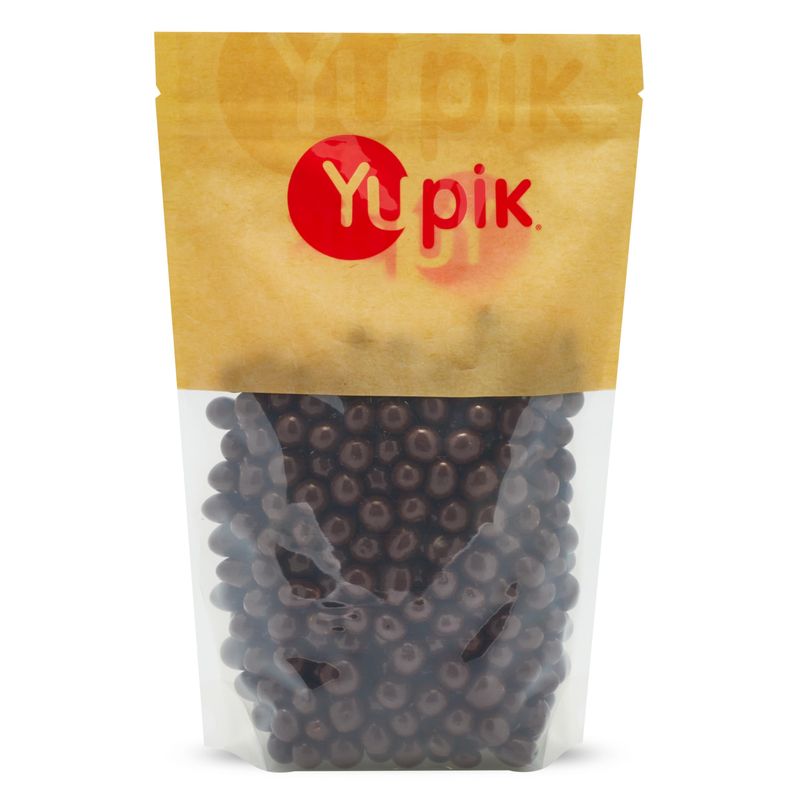 Yupik Dark Chocolate Covered Ginger Bites, 2.2 lb (35.2 oz), Kosher, Sweet Spicy Ginger Dipped in Rich Dark Chocolate, Smooth Chewy, Sweet Snacks, Holiday Treats, Ideal for Topping Baking